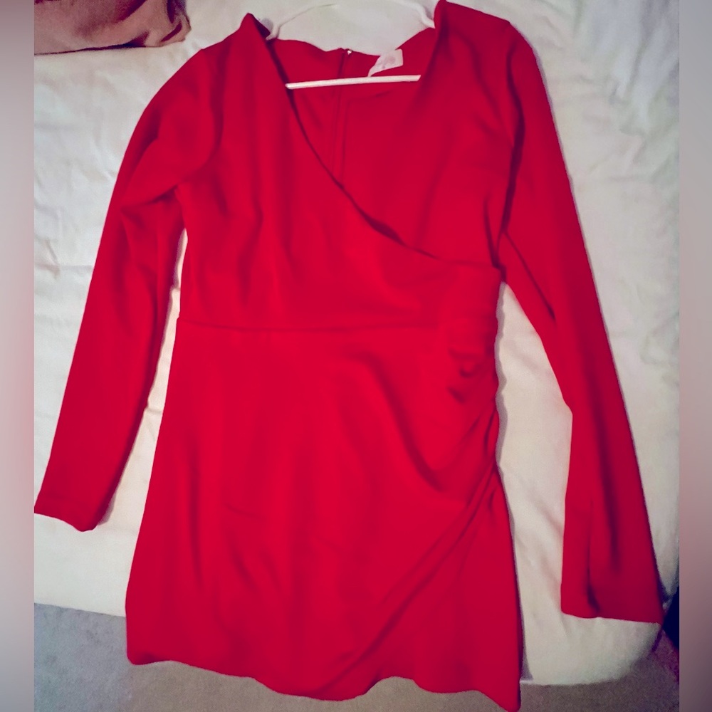 Red Romper Dress